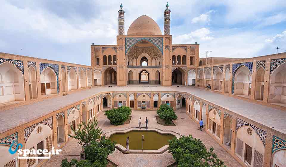 مسجد و مدرسه بزرگ آقا - کاشان - اصفهان